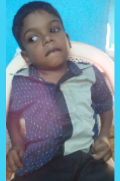 SANTHOSH - Child supported by UL Lawyers charity program